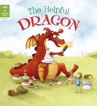 Cover Reading Gems: The Helpful Dragon (Level 4)