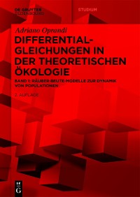 Cover Differentialgleichungen in der Theoretischen Ökologie