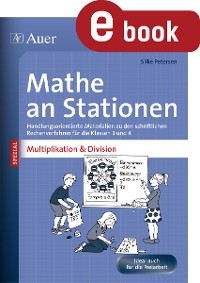 Cover Mathe an Stationen Multipliaktion & Division 3-4