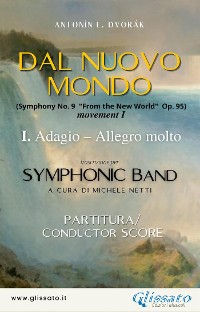Cover I. Mov. "From the New World" - Symphonic Band (score)