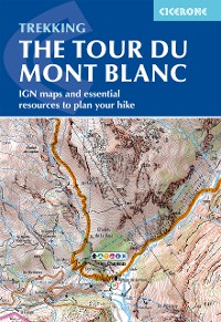 Cover Tour du Mont Blanc Map Booklet