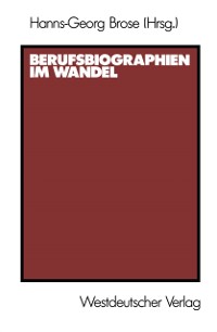 Cover Berufsbiographien im Wandel