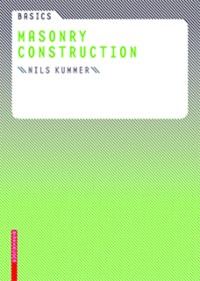 Cover Basics Masonry Construction