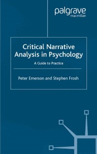 Cover Critical Narrative Analysis in Psychology
