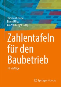 Cover Zahlentafeln für den Baubetrieb