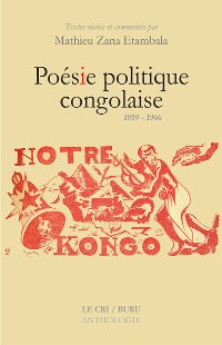 Cover Poésie politique congolaise