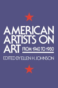 Cover American Artists On Art