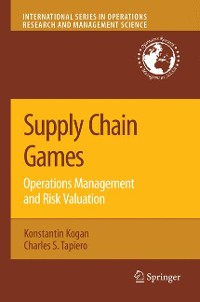 Cover Supply Chain Games: Operations Management and Risk Valuation
