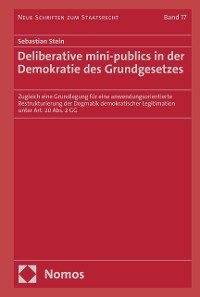 Cover Deliberative mini-publics in der Demokratie des Grundgesetzes