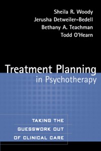 Cover Treatment Planning in Psychotherapy