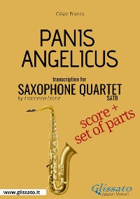 Cover Panis Angelicus - Saxophone Quartet score & parts