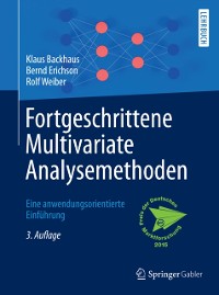 Cover Fortgeschrittene Multivariate Analysemethoden
