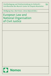 Cover European Law and National Organisation of Civil Justice