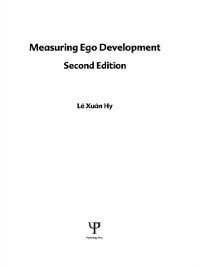 Cover Measuring Ego Development