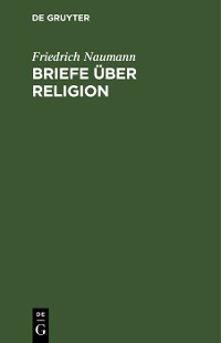 Cover Briefe über Religion