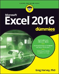 Cover Excel 2016 For Dummies