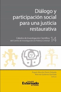 Cover Diálogo y participación social para una justicia restaurativa