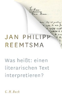 Cover Was heißt: einen literarischen Text interpretieren?
