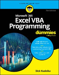 Cover Microsoft 365 Excel VBA Programming For Dummies