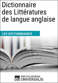 Cover Dictionnaire des Littératures de langue anglaise