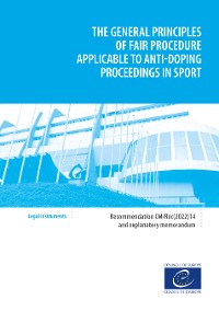 Cover The general principles of fair procedure applicable to anti-doping proceedings