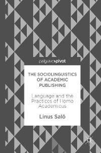 Cover The Sociolinguistics of Academic Publishing