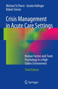 Cover Crisis Management in Acute Care Settings