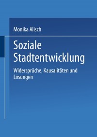 Cover Soziale Stadtentwicklung