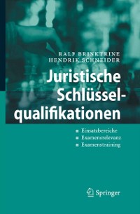 Cover Juristische Schlüsselqualifikationen