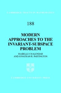 Cover Modern Approaches to the Invariant-Subspace Problem