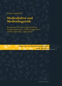Cover Medienkultur und Medienlinguistik