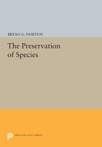 Cover The Preservation of Species