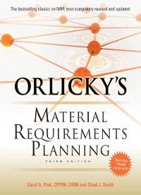 Cover Orlicky's Material Requirements Planning, Third Edition
