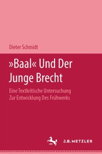 Cover "Baal" und der Junge Brecht