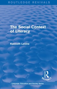 Cover Routledge Revivals: The Social Context of Literacy (1986)