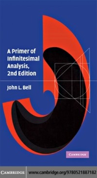 Cover Primer of Infinitesimal Analysis
