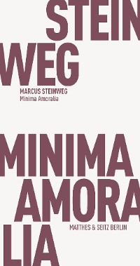 Cover Minima Amoralia