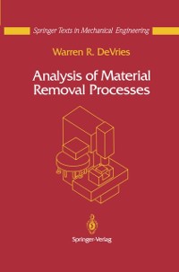 Cover Analysis of Material Removal Processes
