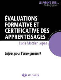 Cover Évaluations formative et certificative des apprentissages