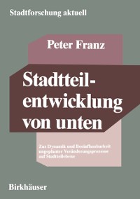 Cover Stadtteilentwicklung von unten