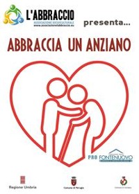 Cover Abbraccia un anziano