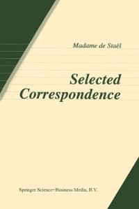 Cover Selected Correspondence