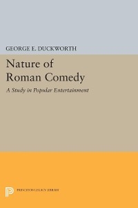 Cover Nature of Roman Comedy
