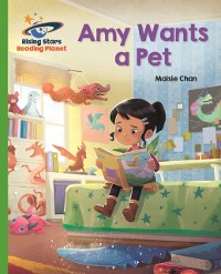 Cover Reading Planet - Amy Wants a Pet - Green: Galaxy
