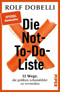 Cover Die Not-To-Do-Liste