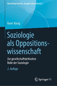 Cover Soziologie als Oppositionswissenschaft