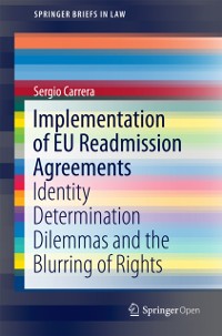 Cover Implementation of EU Readmission Agreements