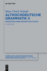 Cover Althochdeutsche Grammatik II