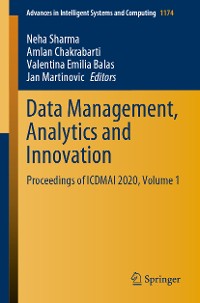 Cover Data Management, Analytics and Innovation