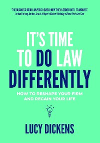 Cover It's Time To Do Law Differently